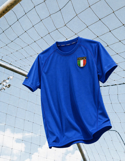 Italie Maillot Domicile Blue 2000/01 – vue 4