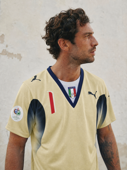 Italie Maillot Domicile 2006 Gardien Victoire Coupe du Monde – vue 3