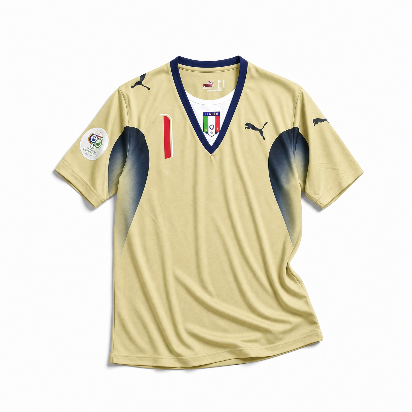 Italie Maillot Domicile 2006 Gardien Victoire Coupe du Monde