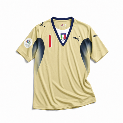 Italie Maillot Domicile 2006 Gardien Victoire Coupe du Monde