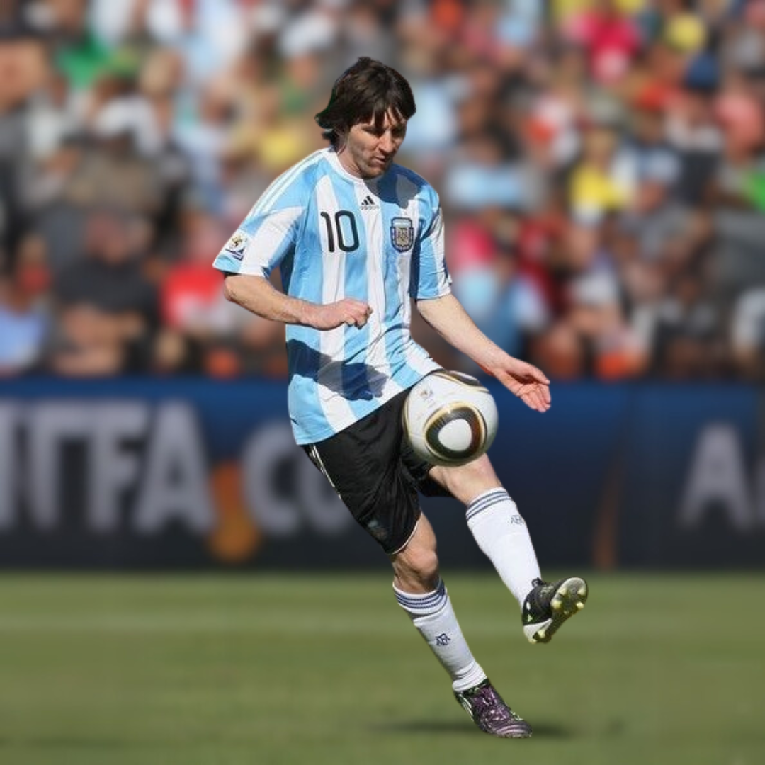 Argentine Maillot Domicile 2010 – vue 3