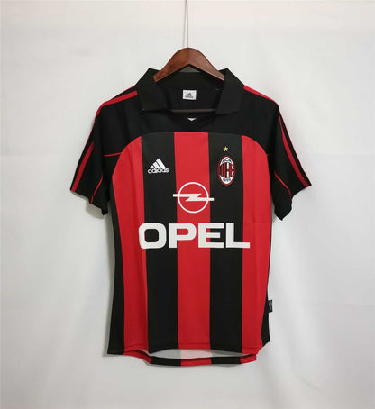 Milan Maillot Domicile 2001/02