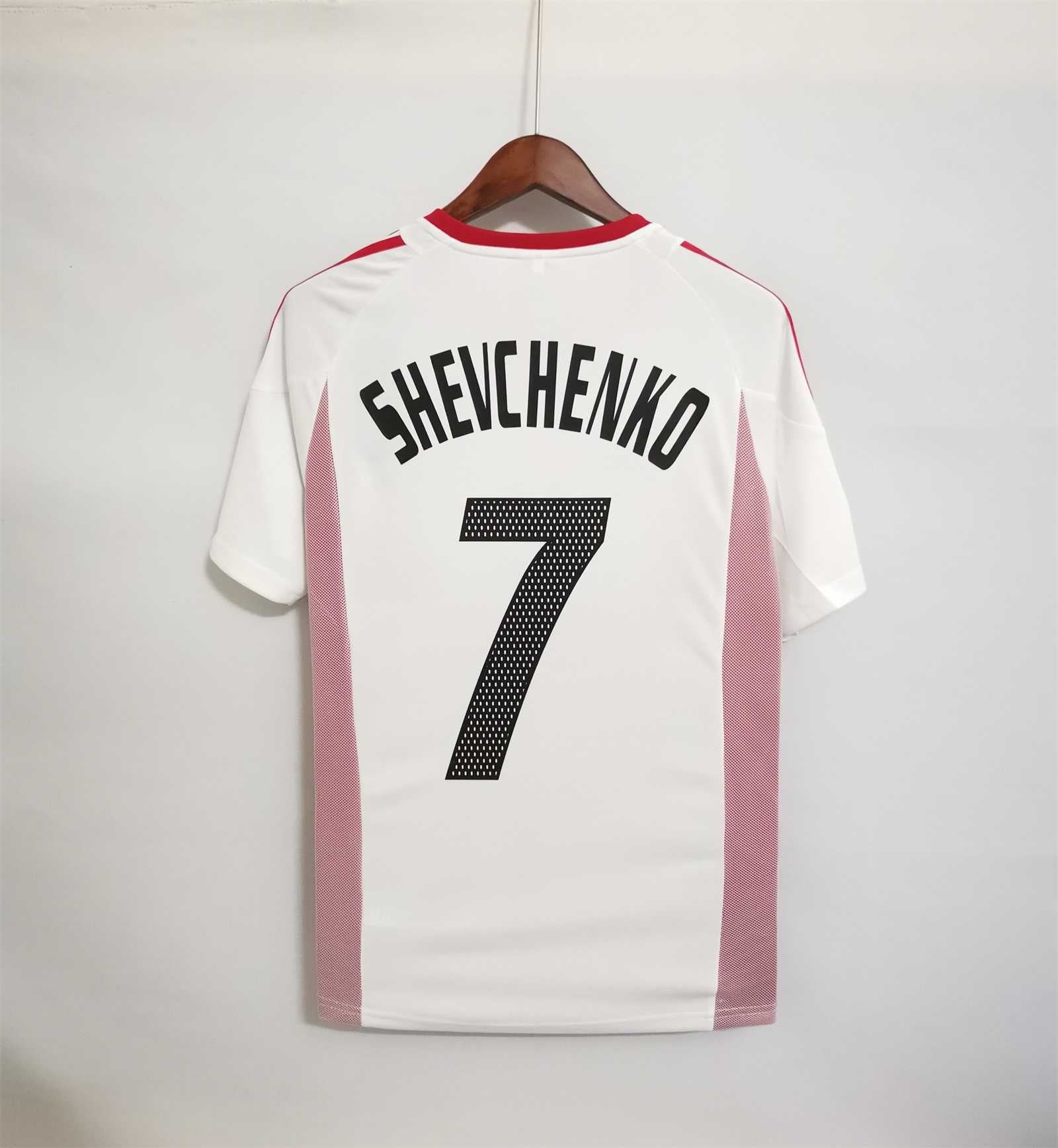 Milan Maillot Extérieur 2002/03 Finale LdC – vue 2