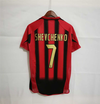 Milan Maillot Domicile 2004/05 – vue 2