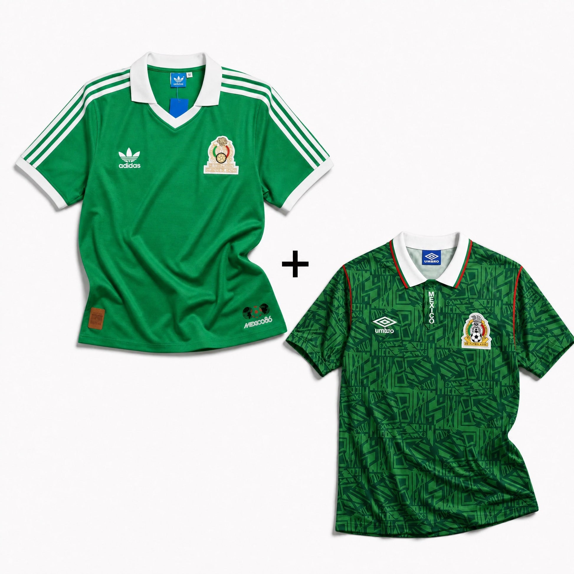 Mexique Domicile 1986 + Domicile 1994