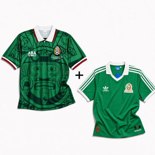 Mexique Domicile 1998 + Domicile 1986