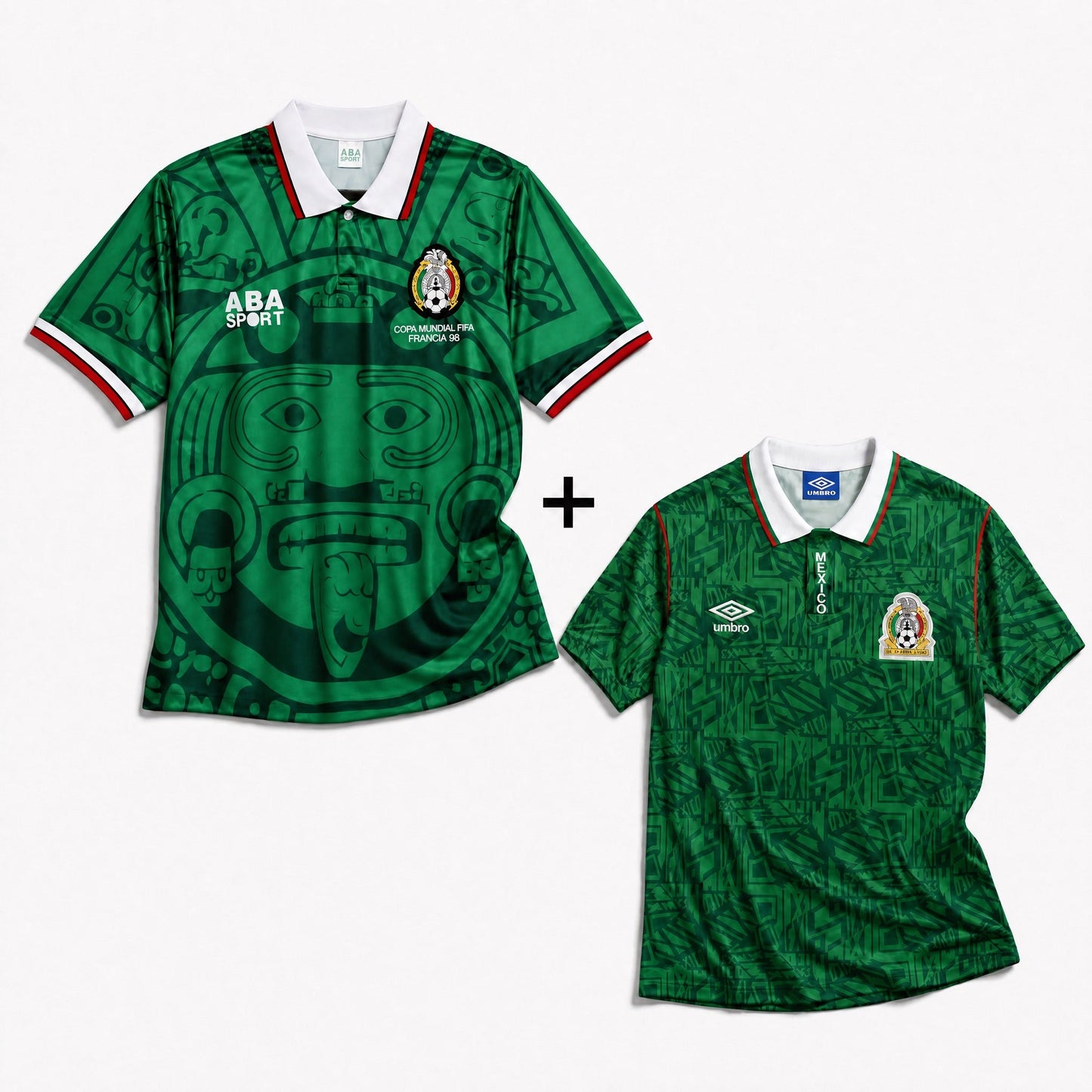 Mexique Domicile 1998 + Domicile 1994