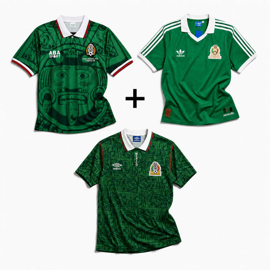 Mexique Domicile 1998 + Domicile 1986 + Domicile 1994