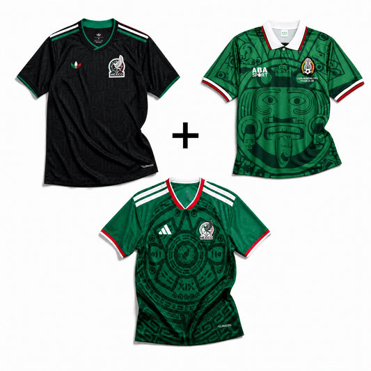 Mexique Third 2026 + Domicile 1998 + Domicile 2026