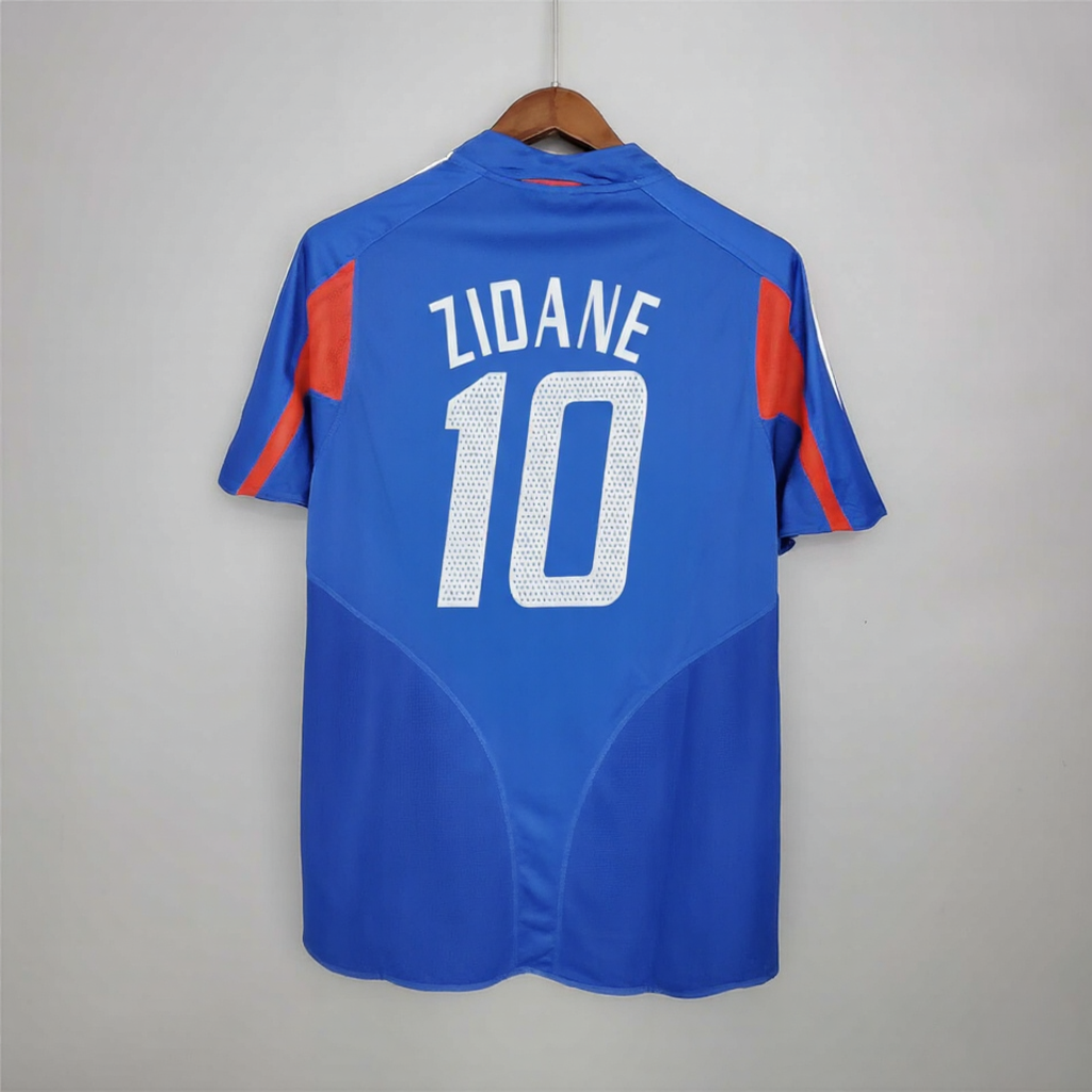 Maillot Zidane France Domicile 2004