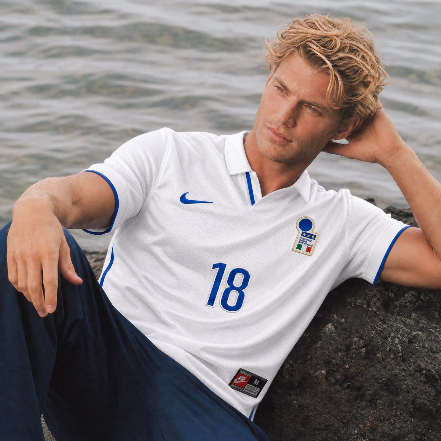 Maillot Baggio Italie Extérieur 1998/99 – vue 4