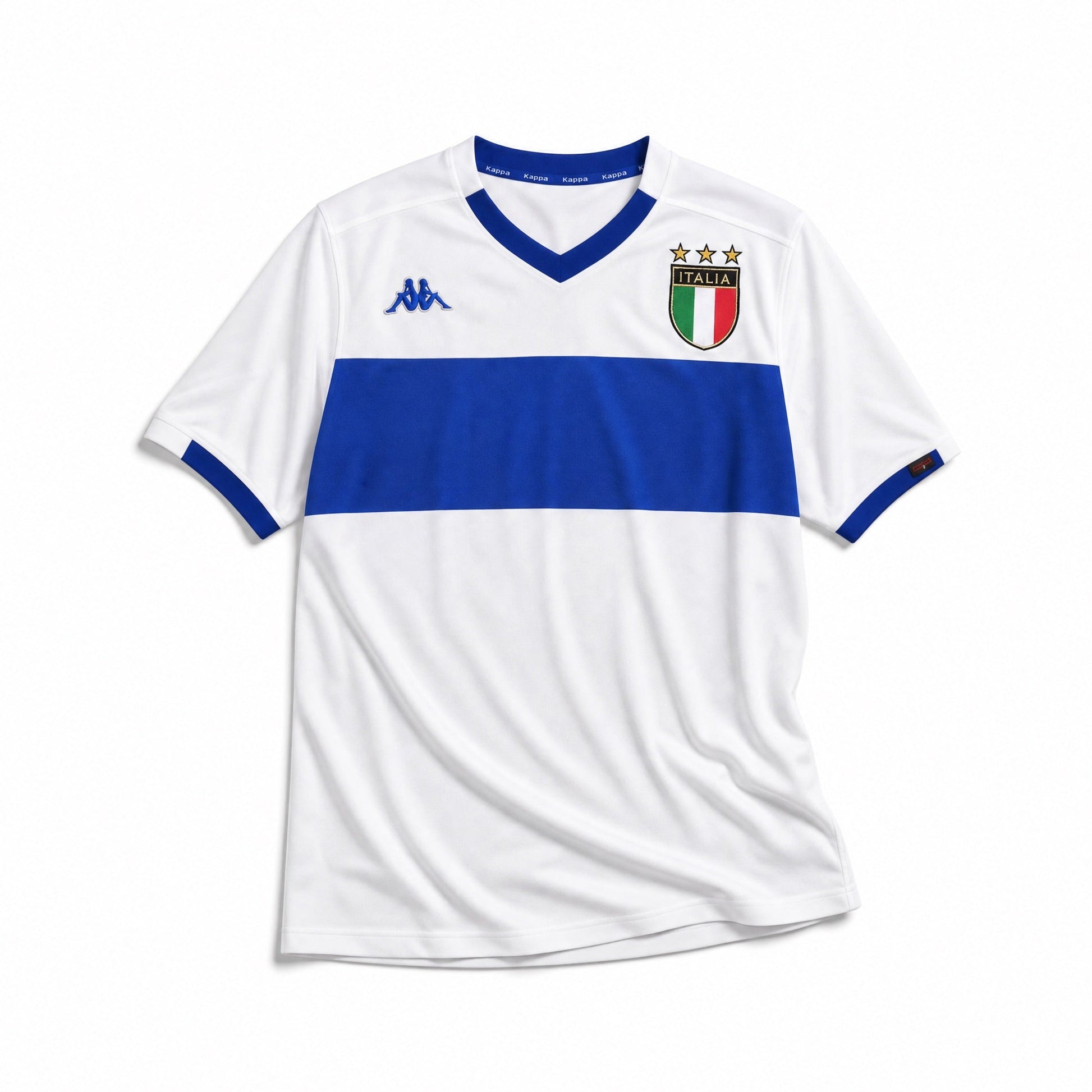 Maillot Baggio Italie Extérieur White 1999/00 – vue 2