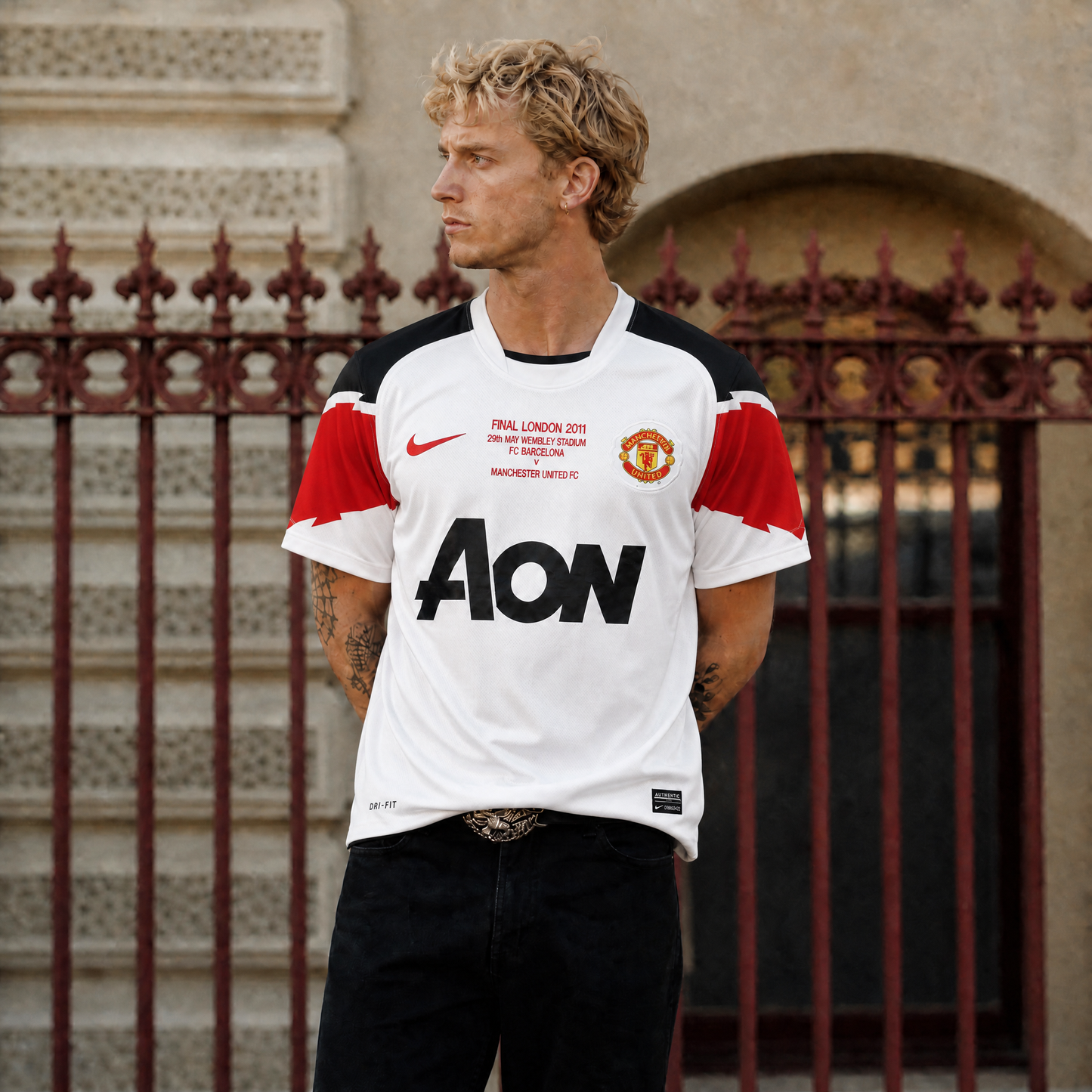 Maillot Chicharito Man. United Extérieur 2010/11 – vue 3