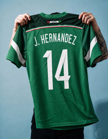 Maillot Chicharito Mexique Domicile 2014 Coupe du Monde – vue 4