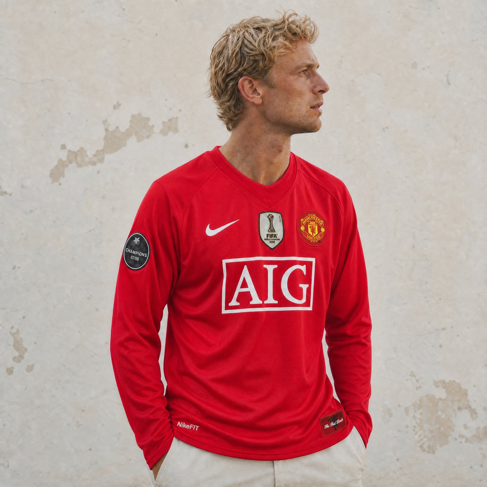 Maillot Cristiano Ronaldo CR7 M. United Domicile 2009 – vue 3