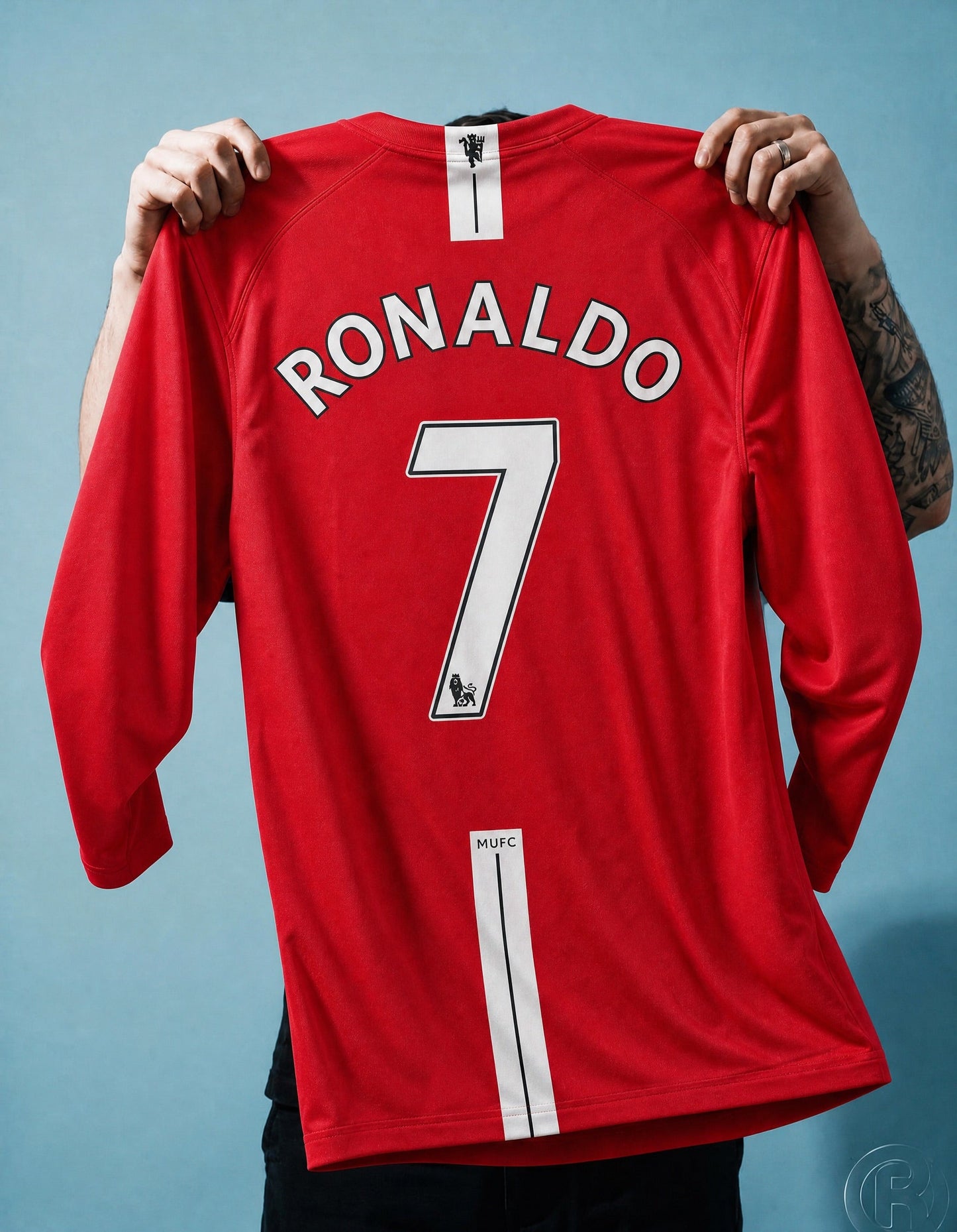 Maillot Cristiano Ronaldo CR7 M. United Domicile 2009 – vue 4