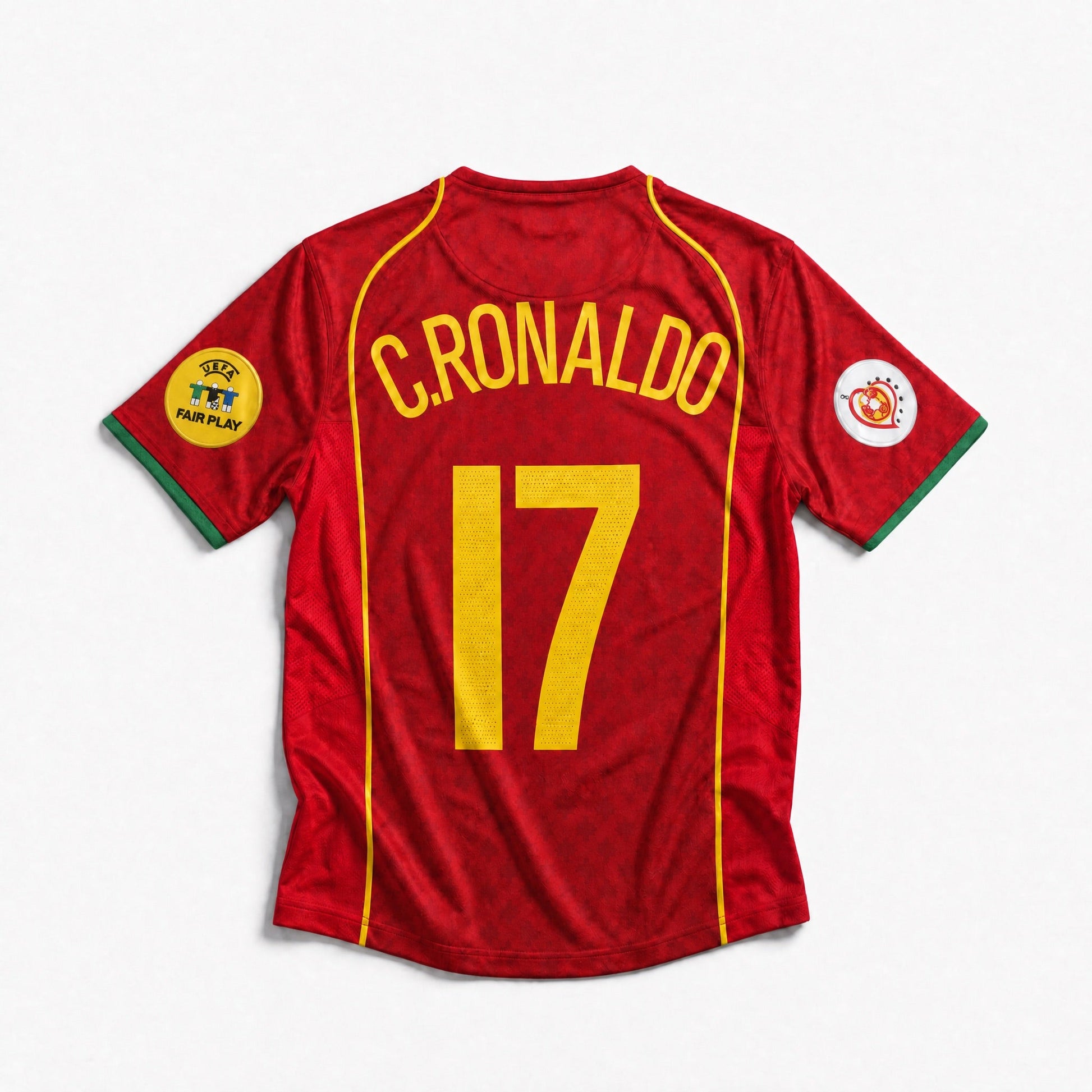 Maillot Cristiano Ronaldo CR7 Portugal Domicile 2004