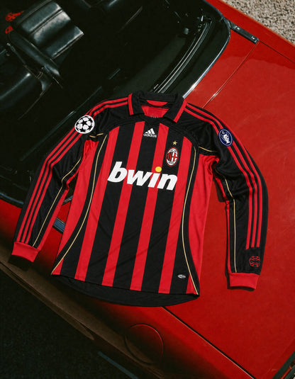 Maillot Kaká AC Milan Domicile Manches Longues 2006/07 – vue 4