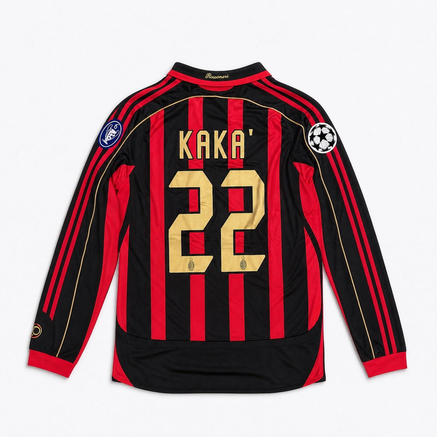 Milan Maillot Domicile Manches Longues 2006/07 – vue 2