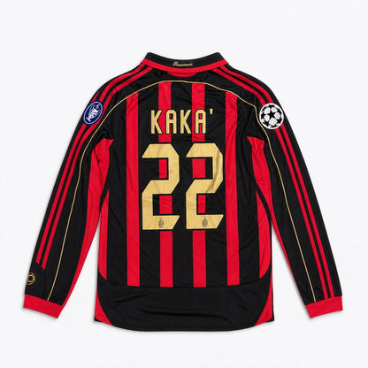 Milan Maillot Domicile Manches Longues 2006/07 – vue 2
