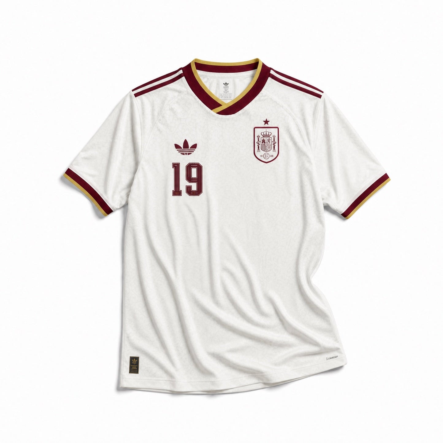 Maillot Lamine Yamal Espagne Extérieur 2026 Vainqueur Coupe du Monde – vue 2