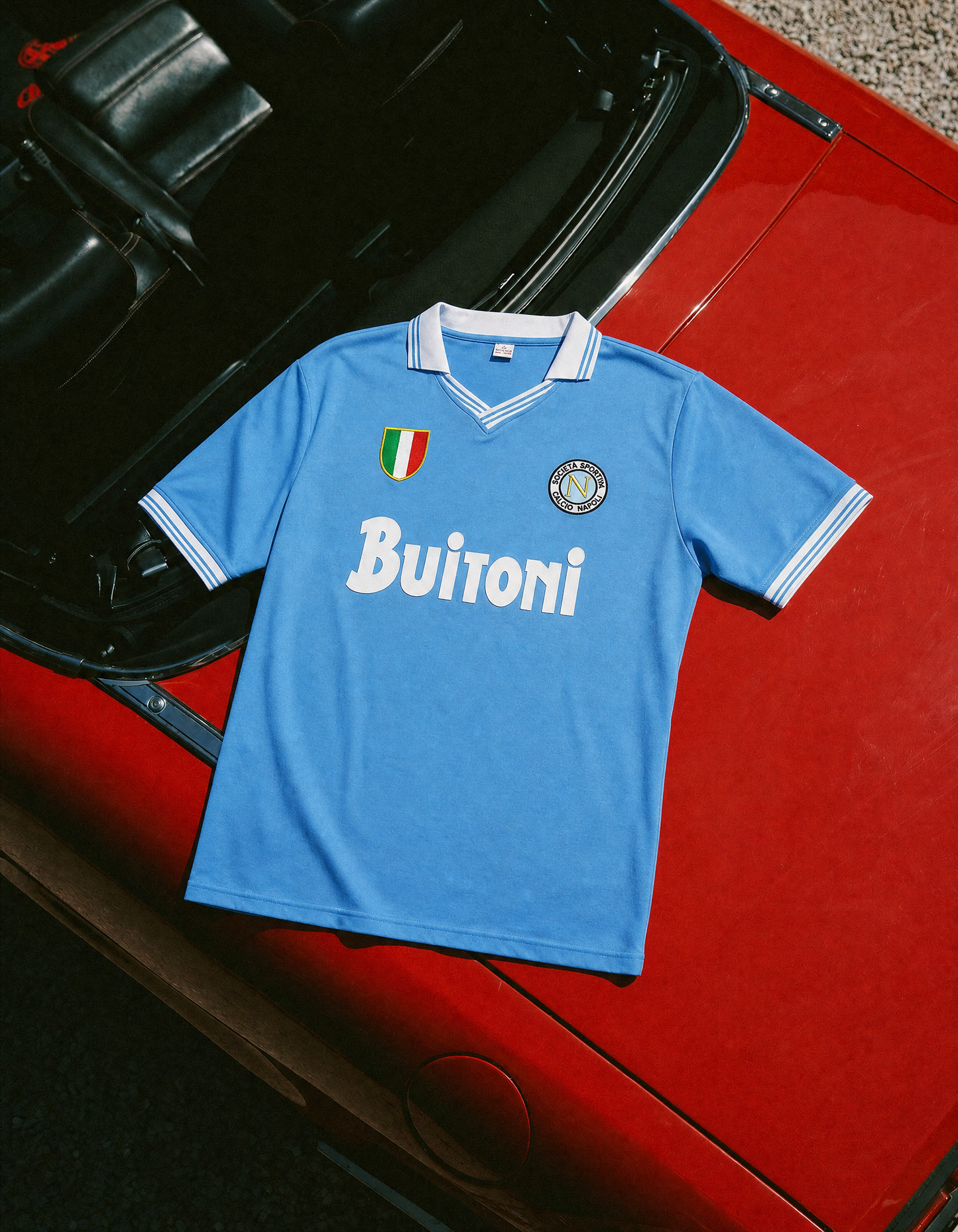 Maillot Maradona Napoli Domicile 1986/87 – vue 4