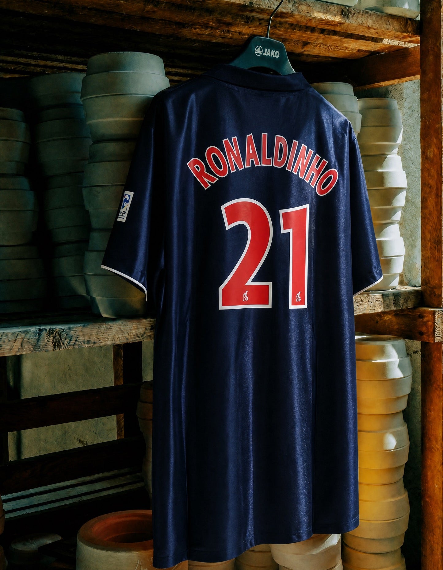 Maillot Ronaldinho PSG Domicile 2001/02 – vue 4