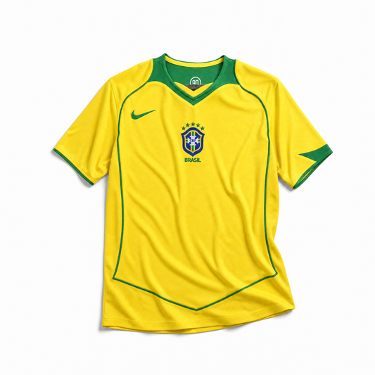 Brésil Maillot Domicile 2004