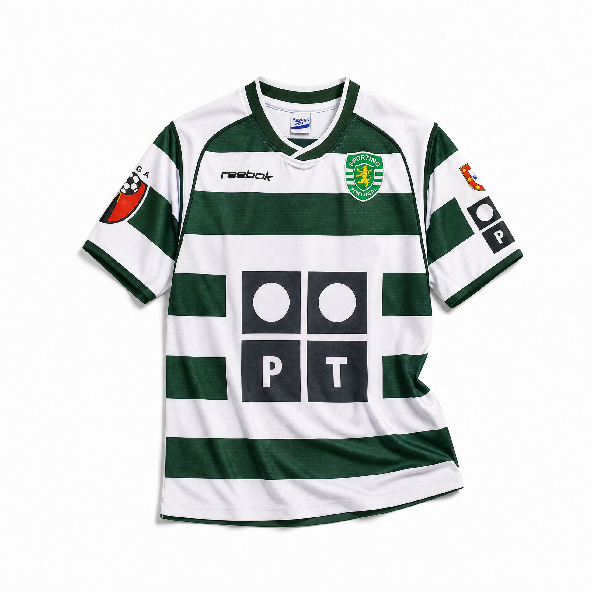 Maillot Cristiano Ronaldo CR7 Sporting L. Domicile 2003 – vue 2