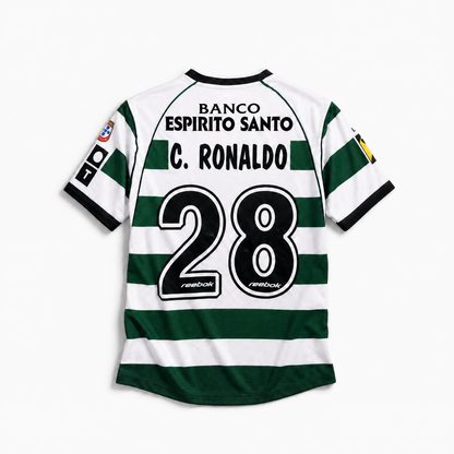 Maillot Cristiano Ronaldo CR7 Sporting L. Domicile 2003