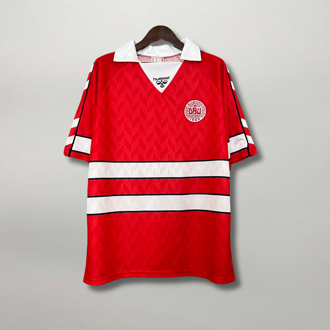 Danemark Maillot Domicile 1988