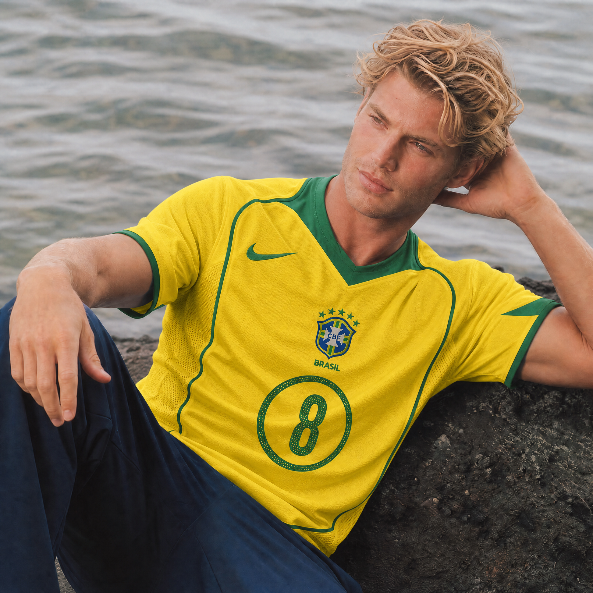 Maillot Kaká Brésil Domicile 2004 – vue 3
