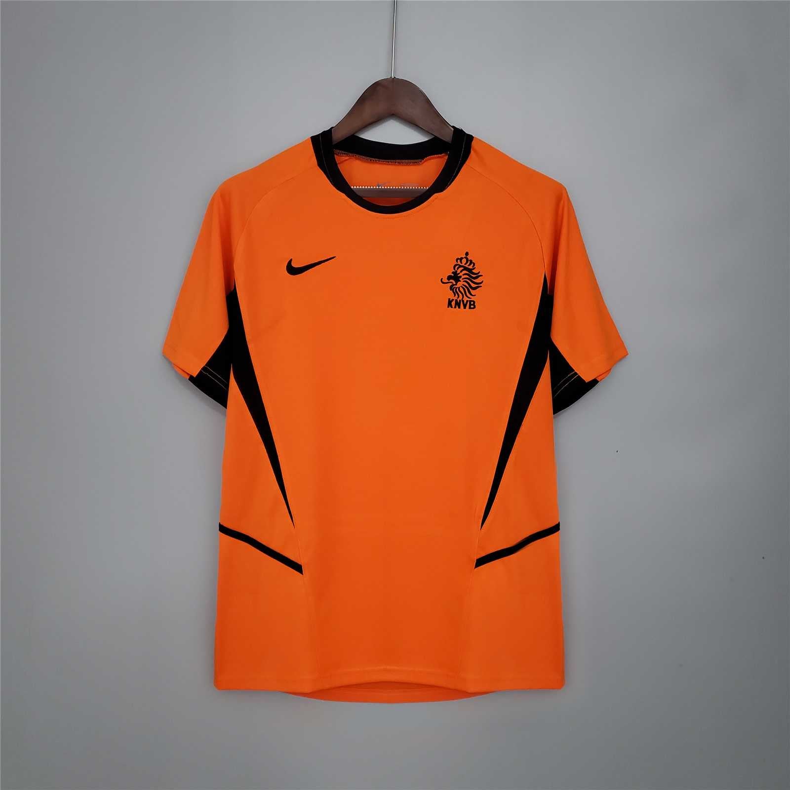 Pays-Bas Maillot Domicile 2002 – vue 2