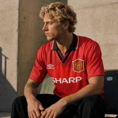 Man. United Maillot Domicile 1994/95 – vue 3