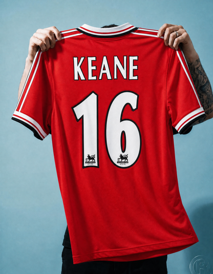 Man. United Maillot Domicile 1998/99 – vue 4