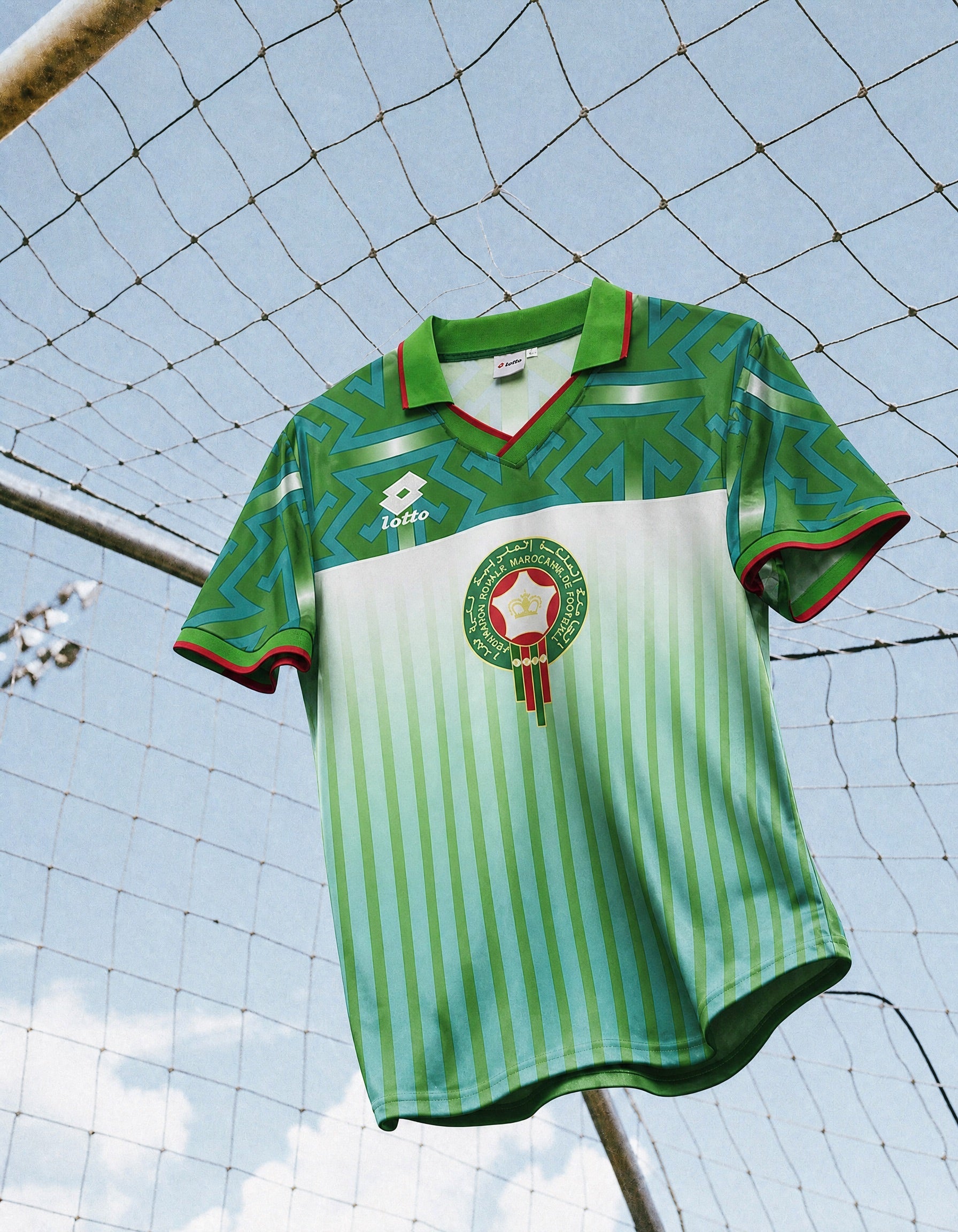 Maroc Maillot Extérieur 1994 Coupe du Monde – vue 4