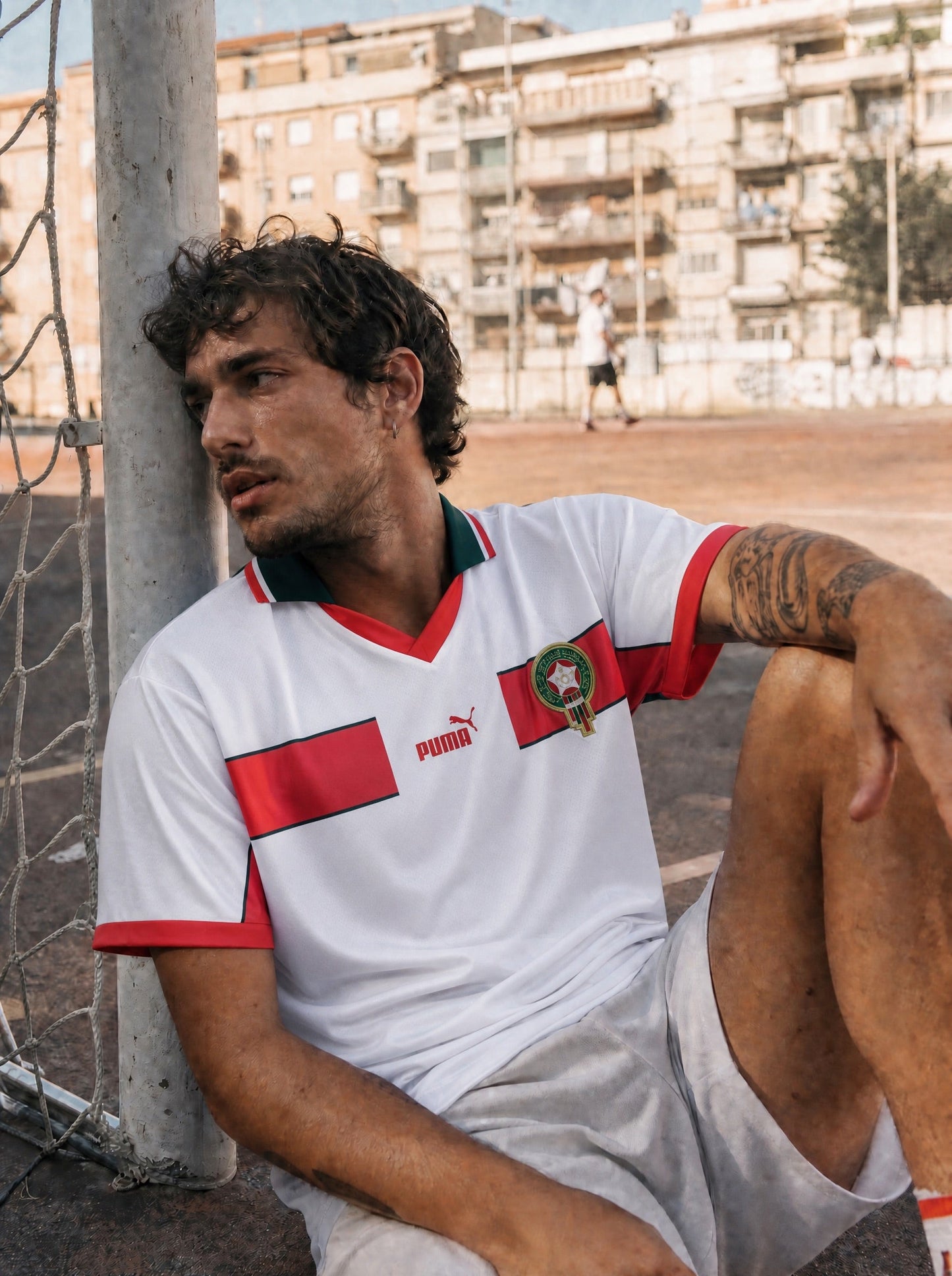 Maroc Maillot Extérieur 1998 Coupe du Monde – vue 3