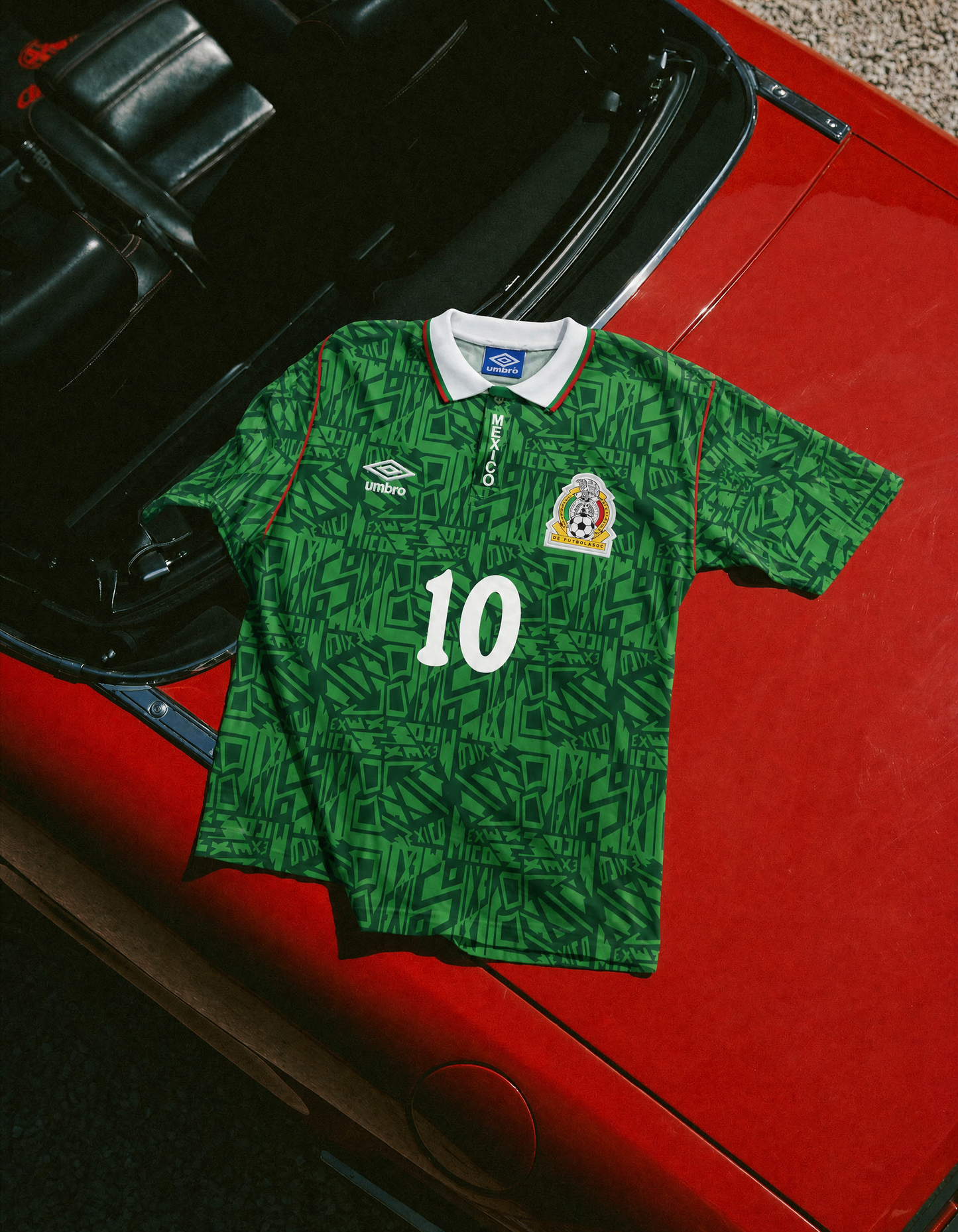 Mexique Maillot Domicile 1994 – vue 4