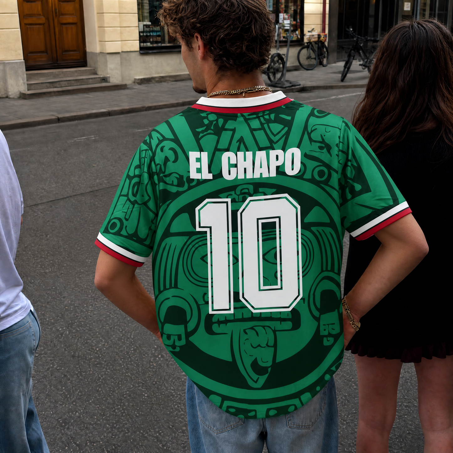 Mexique Maillot Domicile 1998 – vue 3