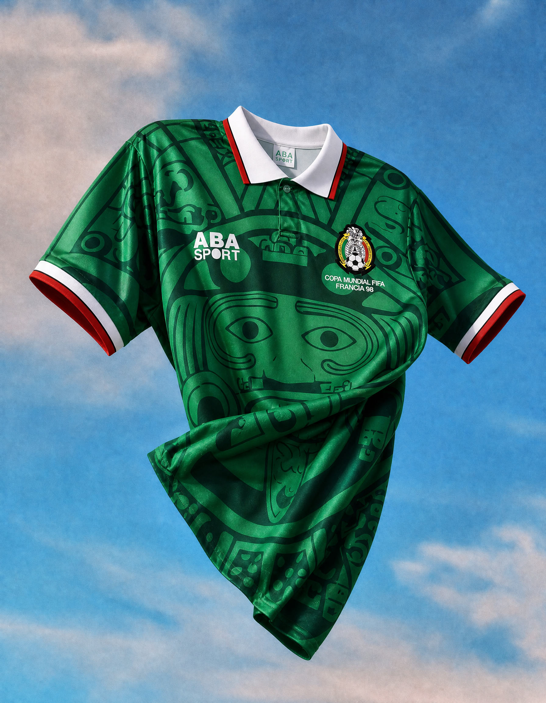 Mexique Maillot Domicile 1998 – vue 4