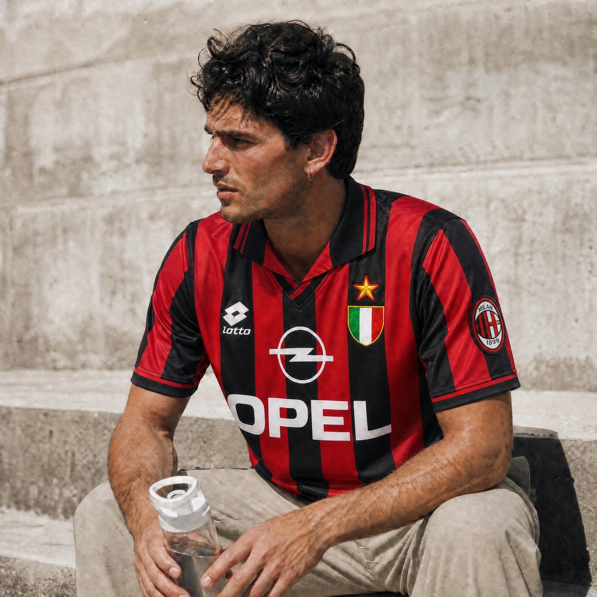Maillot Baggio Milan Domicile 1996/97 – vue 3