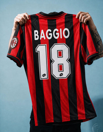 Maillot Baggio Milan Domicile 1996/97 – vue 4