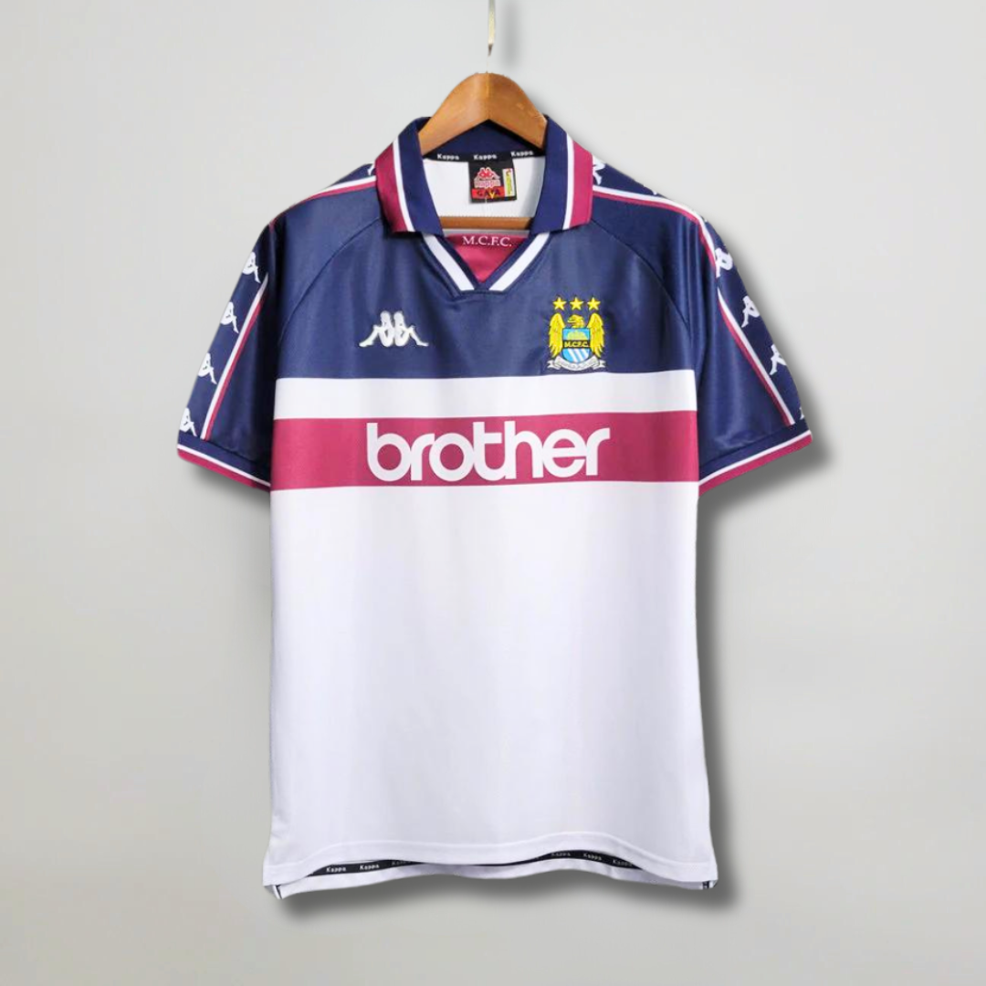 Manchester City Maillot Extérieur 1997/98