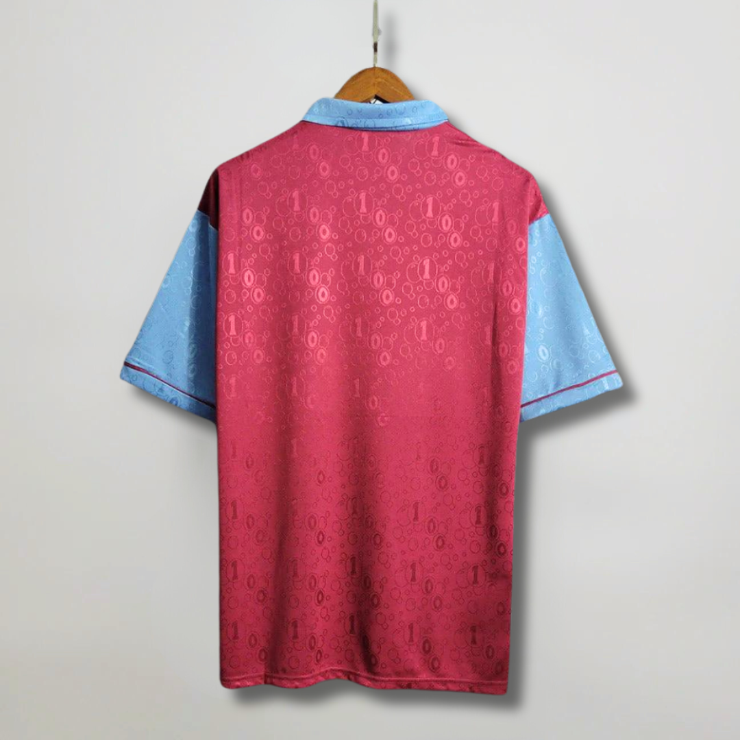 West Ham Maillot Domicile 1995/96 – vue 2