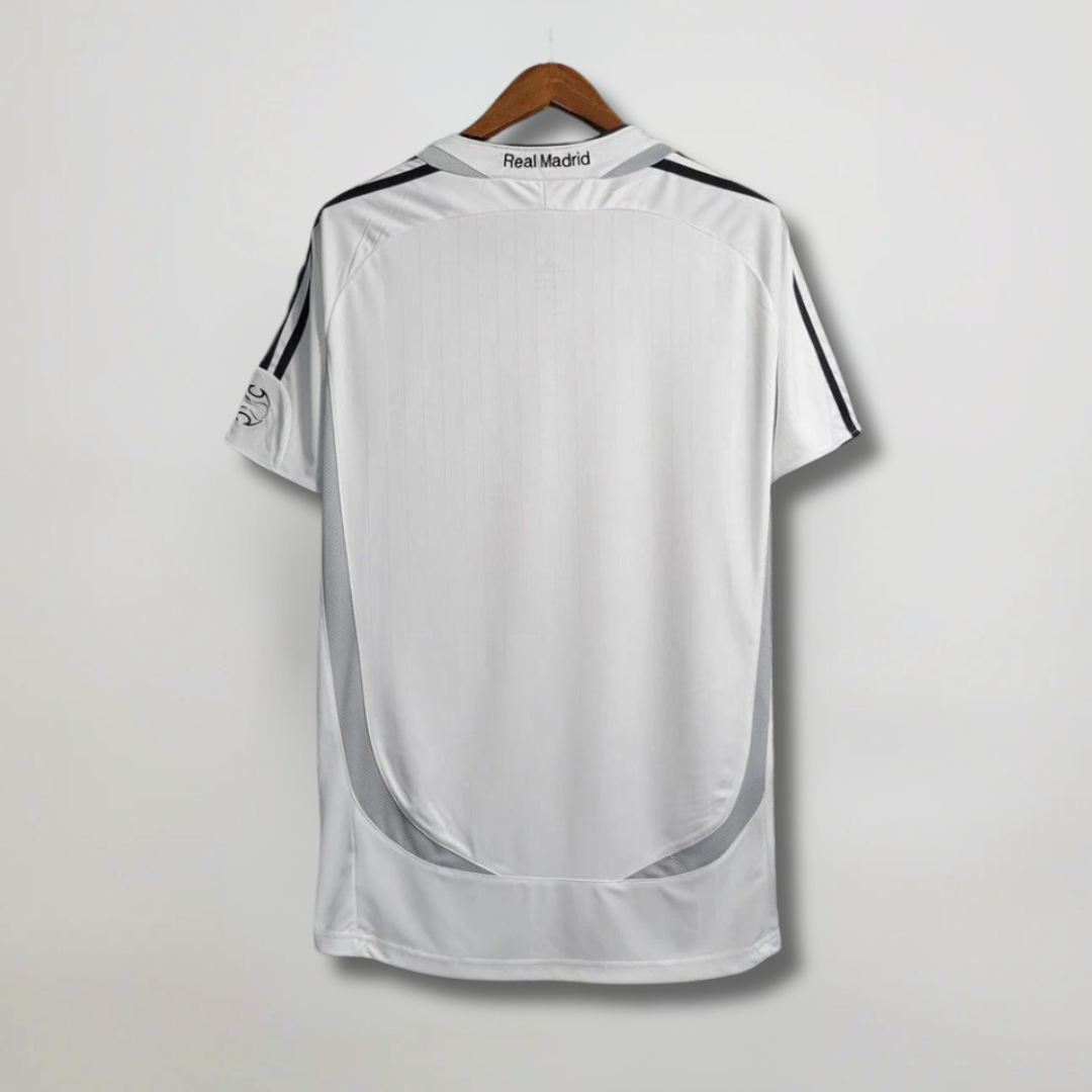Real Madrid Maillot Domicile White 2006/07 – vue 2