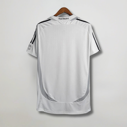 Real Madrid Maillot Domicile White 2006/07 – vue 2