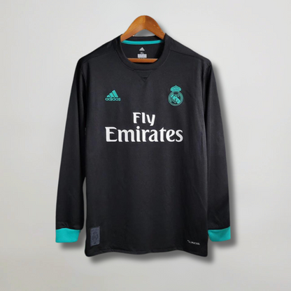 Real Madrid Maillot Extérieur Manches Longues 2017/18