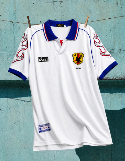 Japon Maillot Extérieur White 1998 – vue 4
