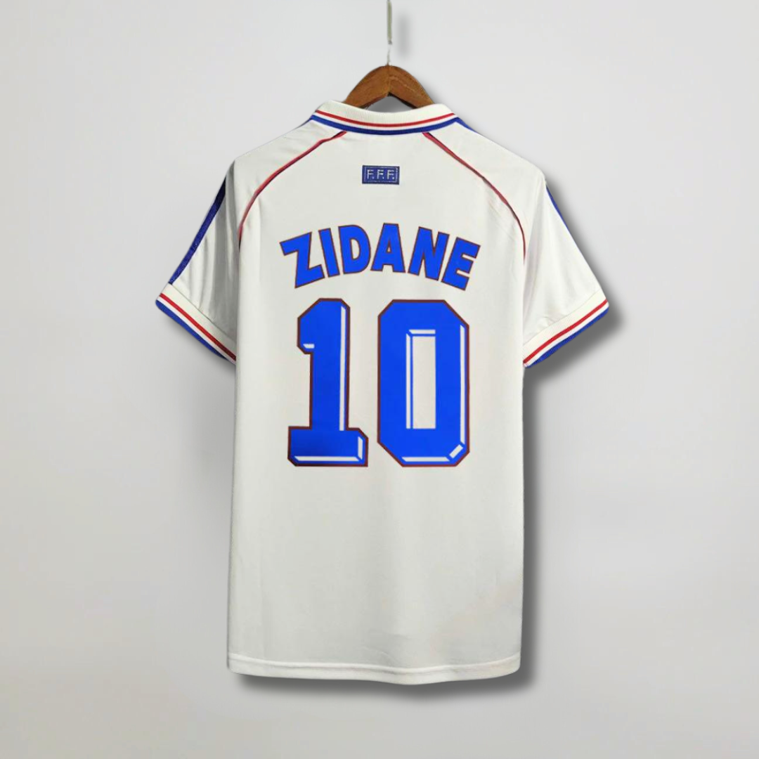 France Maillot Extérieur White 1998 – vue 2