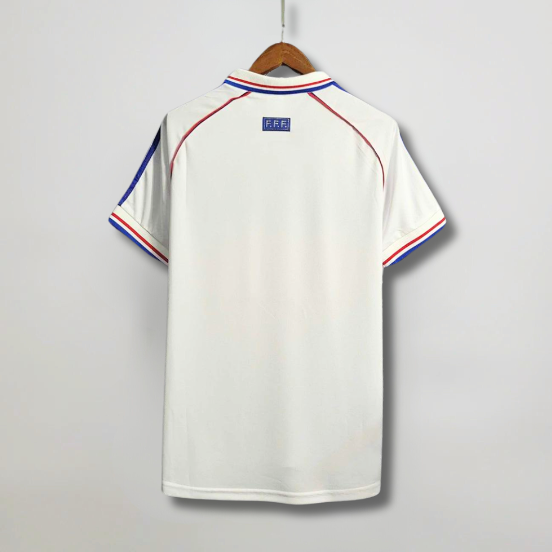 Maillot Zidane France Extérieur 1998 – vue 3